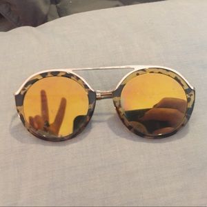 Punk Rock Mirrored Sunglasses